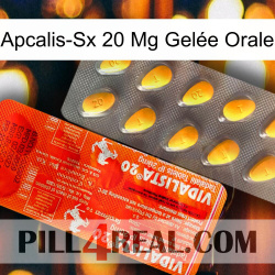 Apcalis-Sx 20 Mg Gelée Orale
